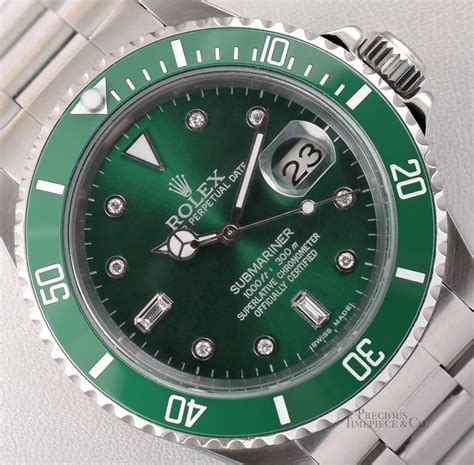 rolex submarine grün